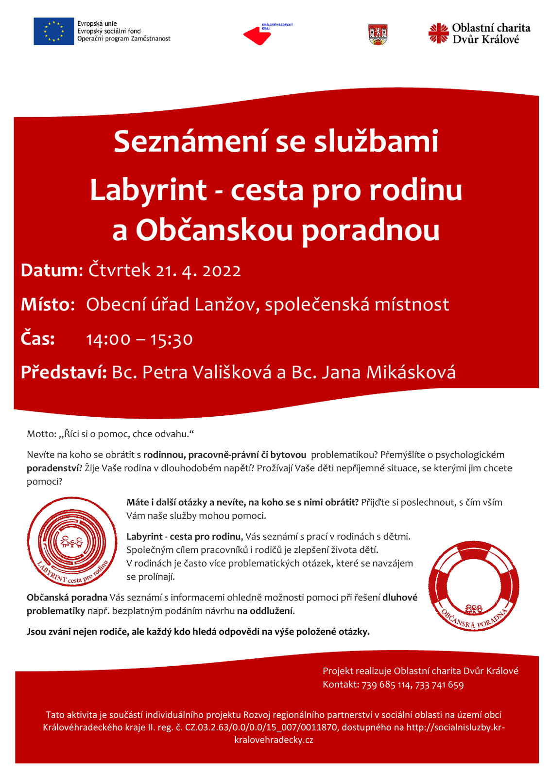 plákát - Lanžov