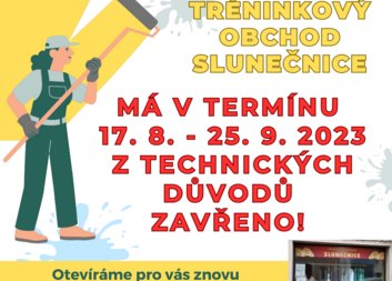 Pár dní bude zavřen obchůdek