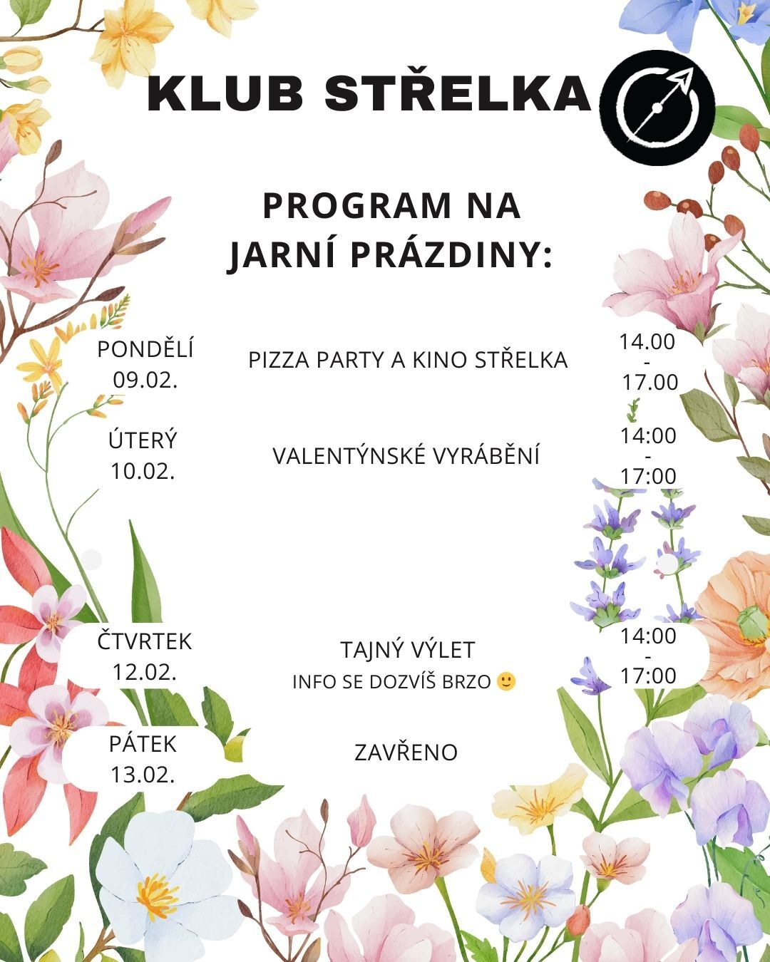 Program na jarní prázdniny